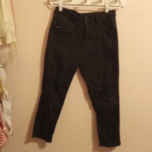 Justice distressed jeans size 14 plus